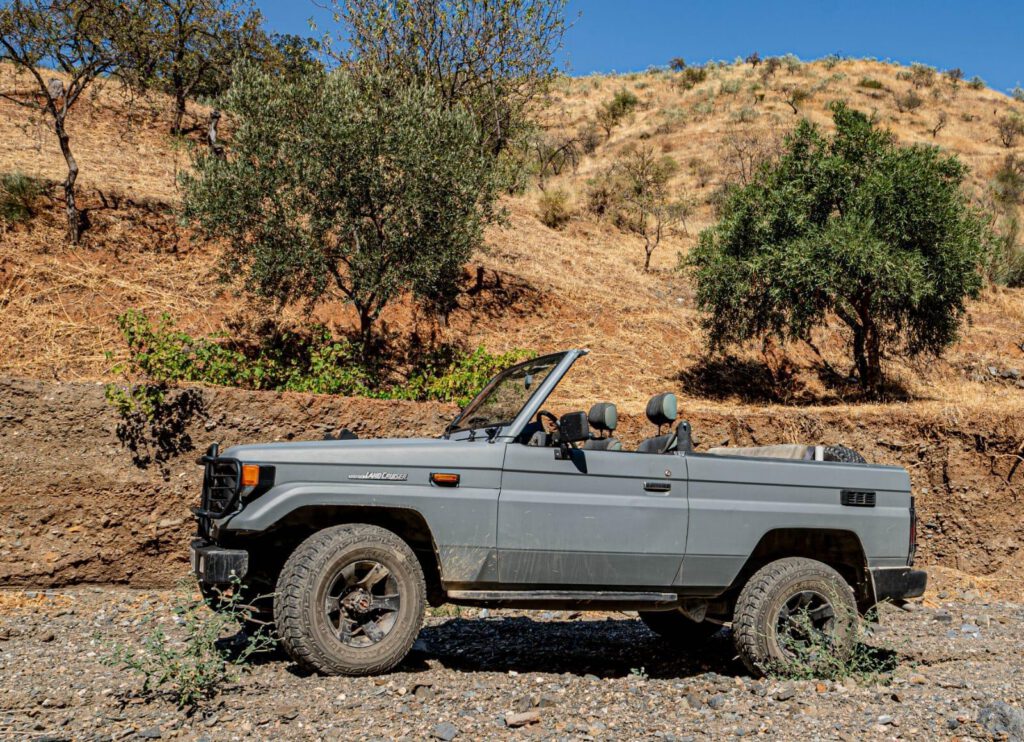 Guided mountain jeep tour