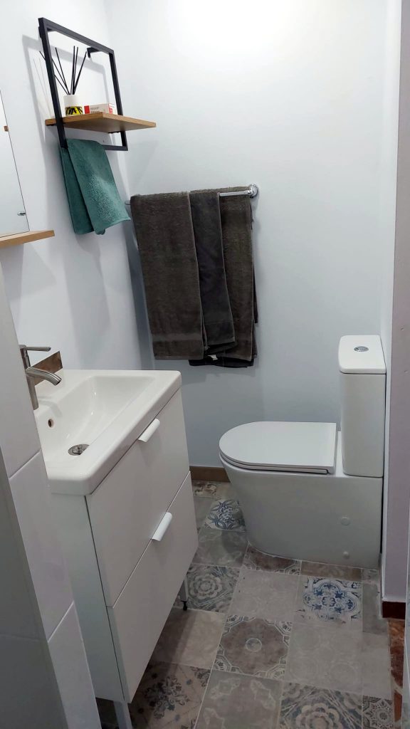 Private bathroom in Rigoletto